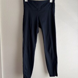 Vuori Navy High-Rise Performance Leggings